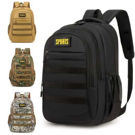 ზურგჩანთა (sport) ტაქტიკურ სტილში (შავი)