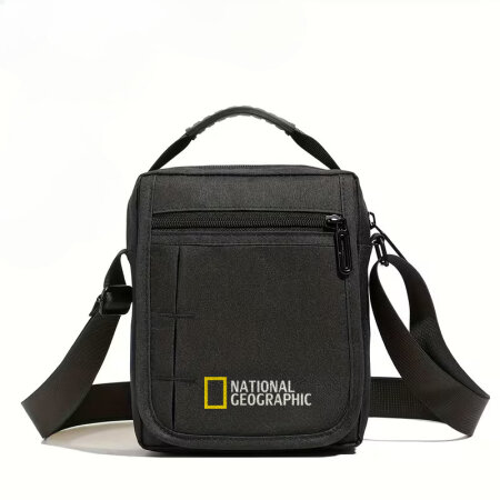 მრავალშრიანი (ჯიბიანი) შავი ჩანთა [National Geographic]